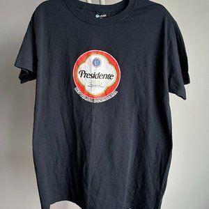 Presidente Beer Graphic Tee size XL
